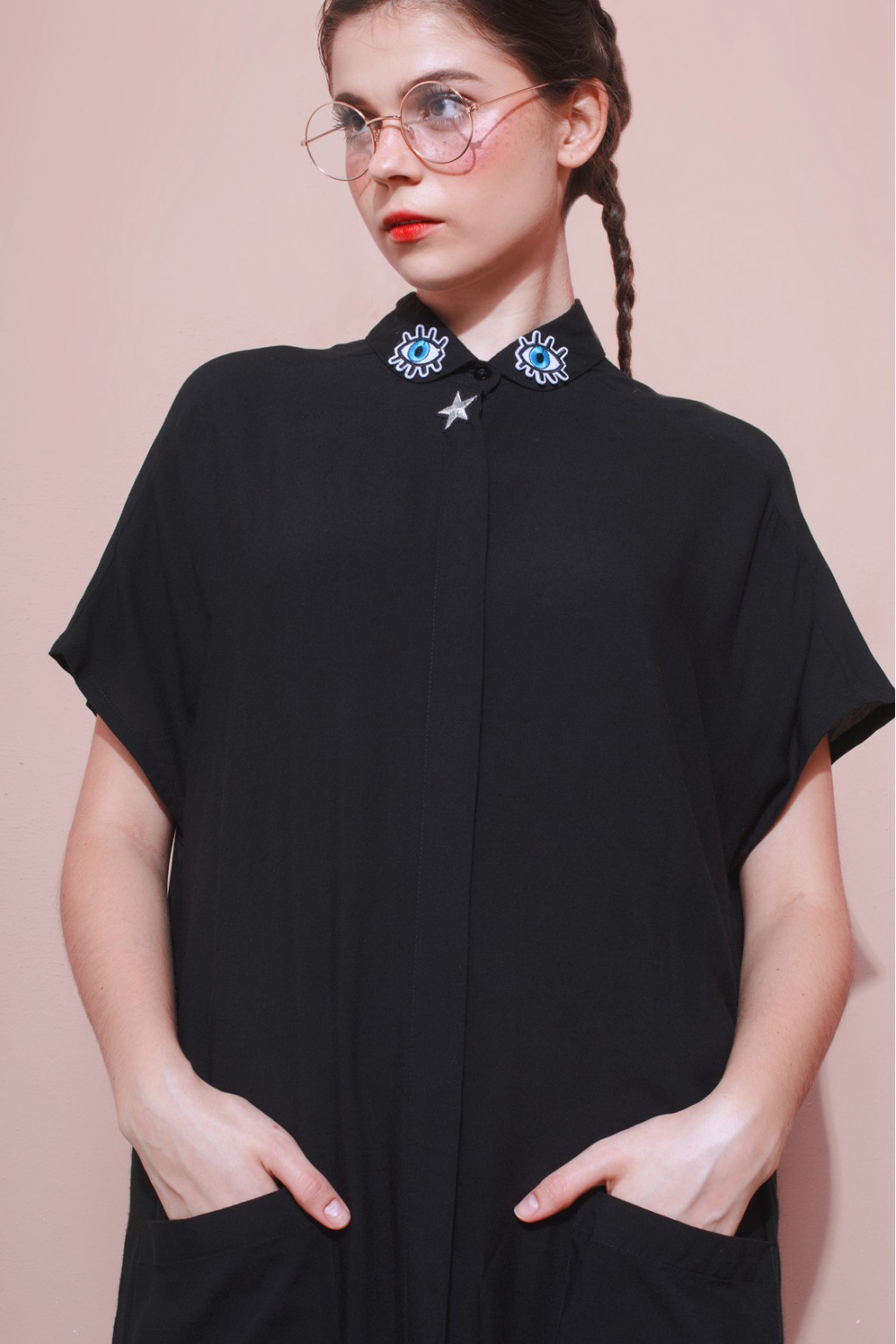 MUNA DRESS BLACK