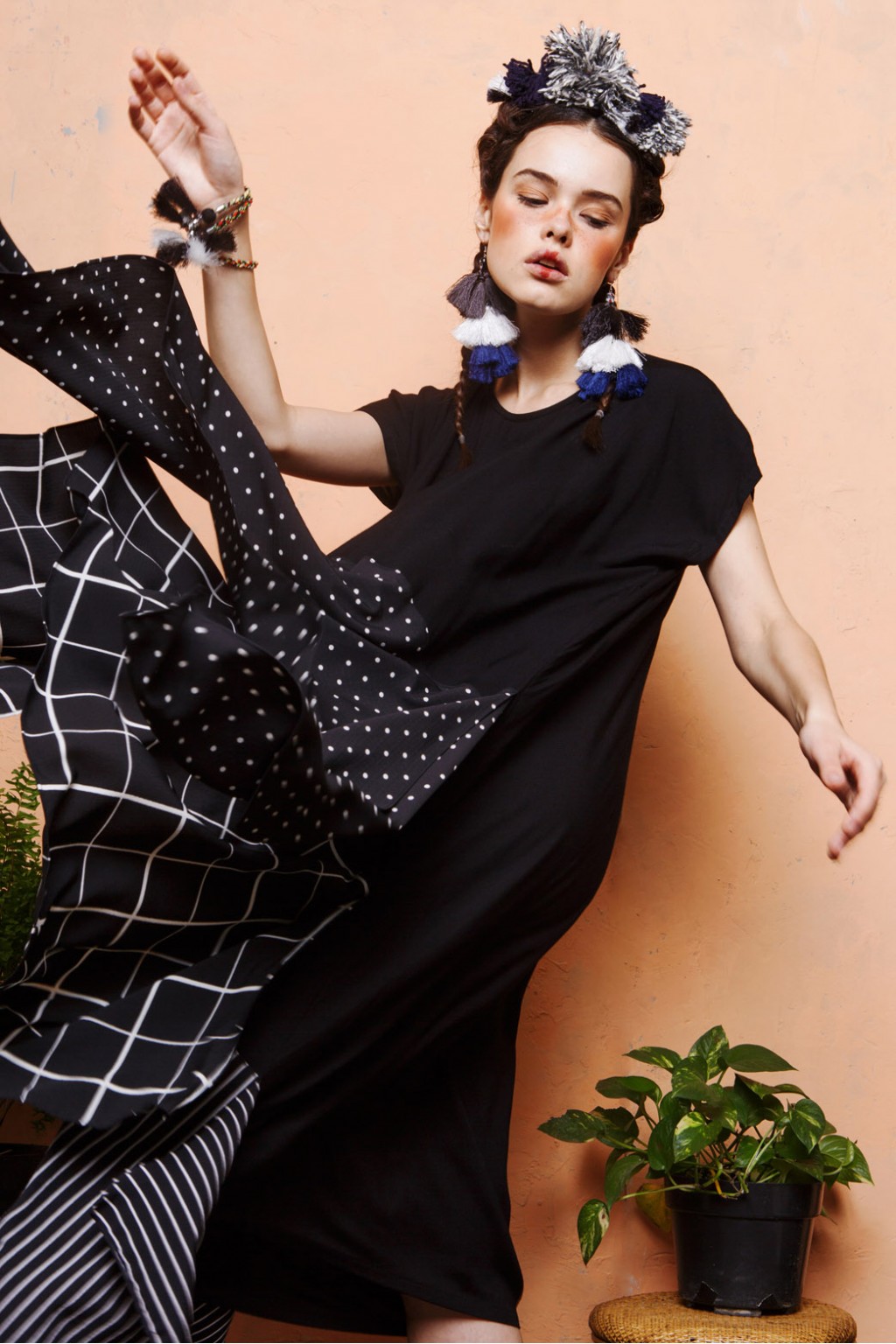 SARITA DRESS BLACK