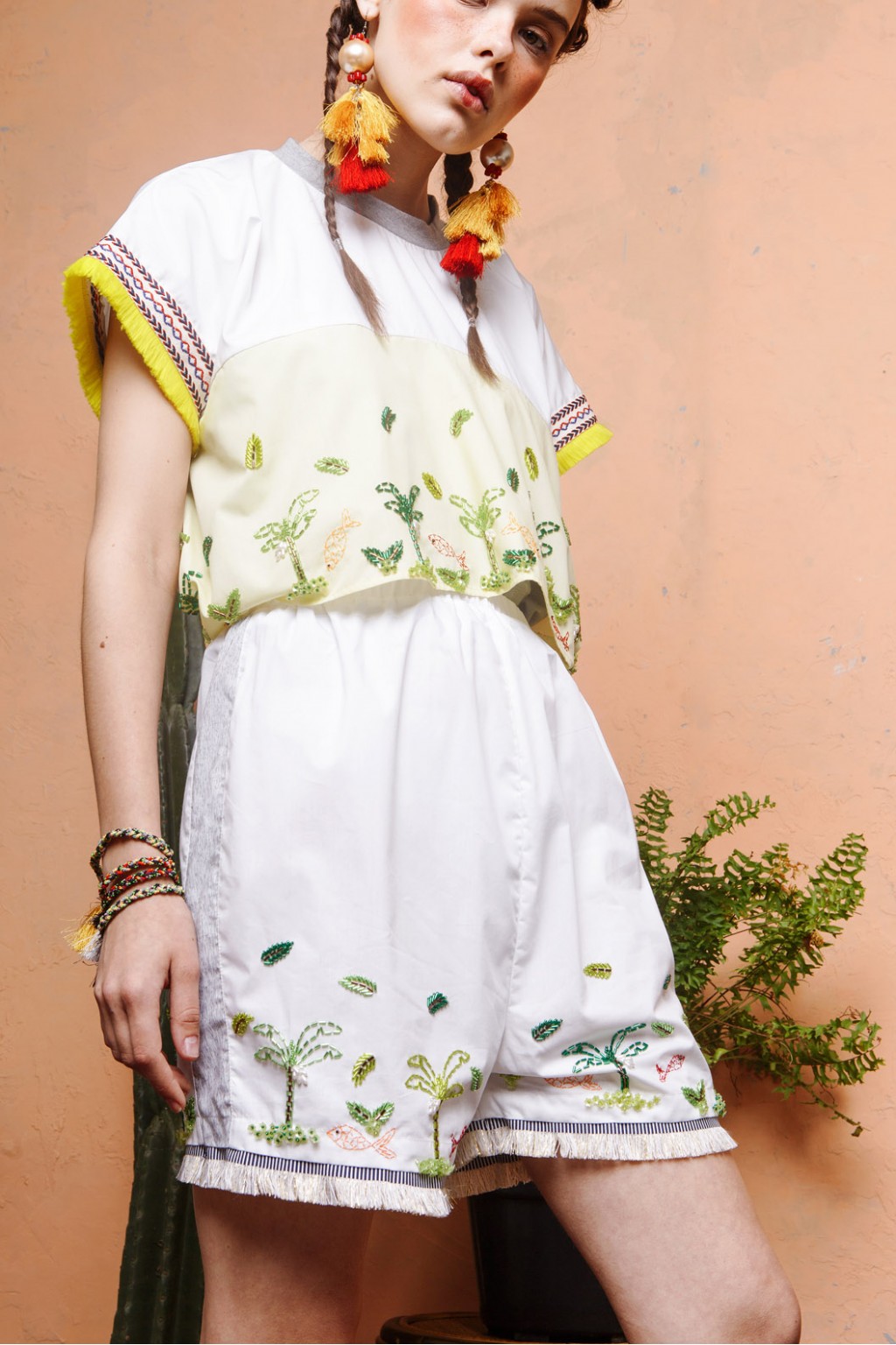 ESMA PANTS WHITE