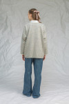 CELIE CARDIGAN LIGHT GREY 