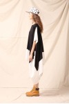 ARIA DRESS BLACK / WHITE